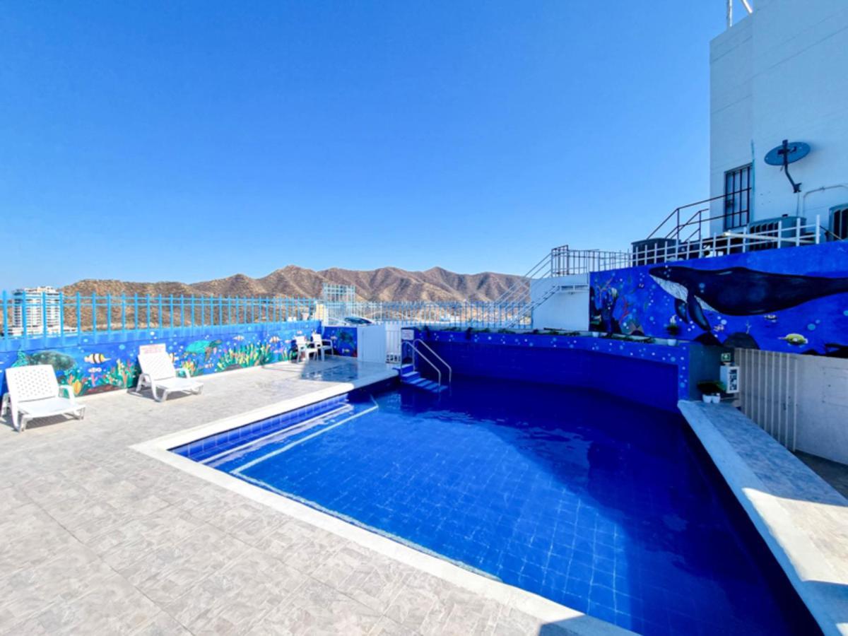 Apartamento vista al mar Santa Marta  Esterno foto