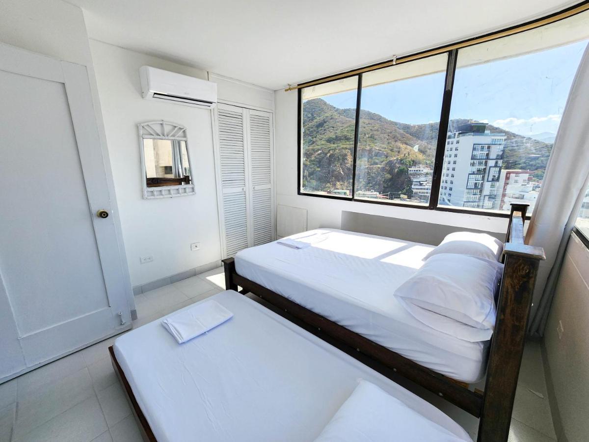 Apartamento vista al mar Santa Marta  Esterno foto